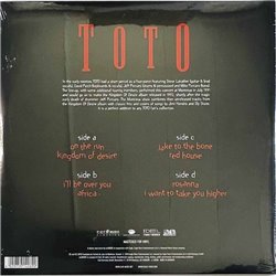 Toto LP Live At Montreux 1991 2LP vinyl LP