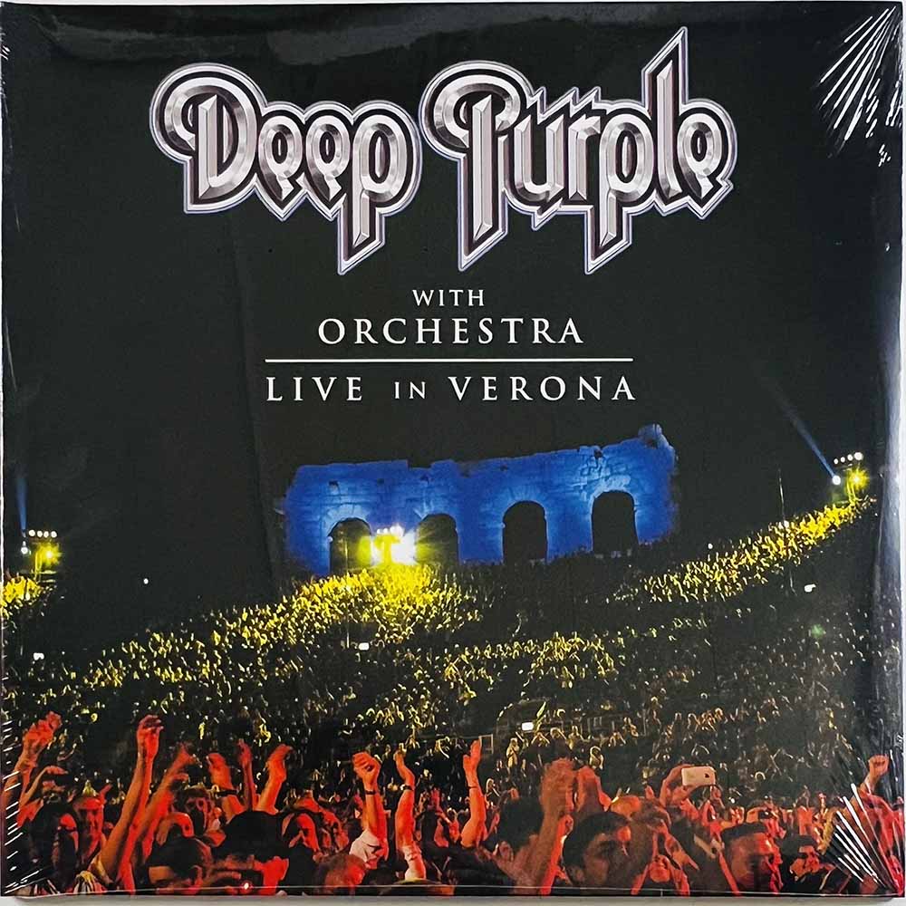 Deep Purple with Orchestra LP Live In Verona 3LP vinyl LP