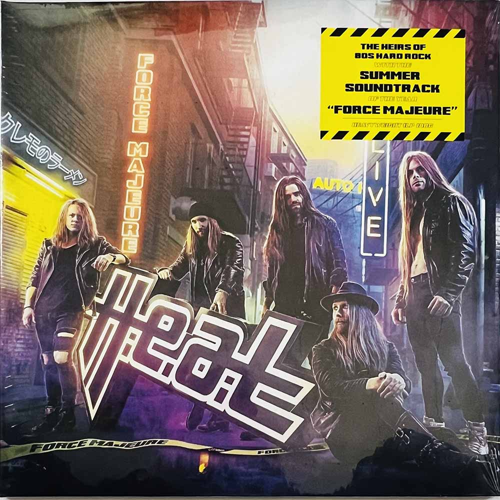 H.E.A.T LP Force Majeure vinyl LP