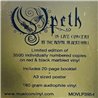 Opeth LP In live concert at the Royal Albert Hall 4LP vinyl LP