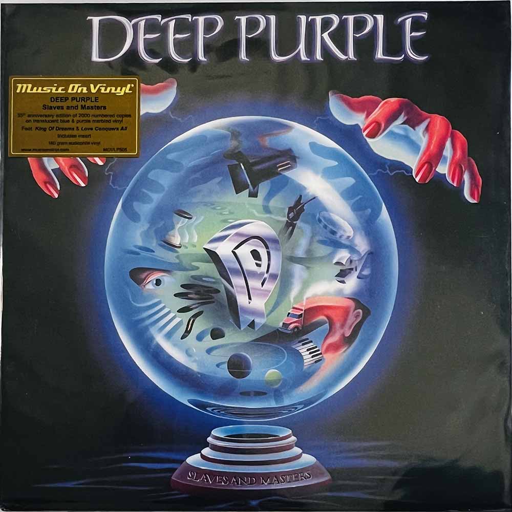 Deep Purple LP Slabes and masters, blue & purple vinyl vinyl LP