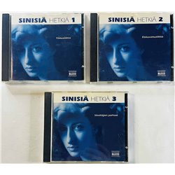 Yömusiikkia, Elokuvamusiikkia ym. CD Sinisiä hetkiä 3CD  kansi EX levy EX Käytetty CD