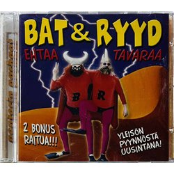 Bat & Ryyd CD Ehtaa tavaraa  kansi EX levy EX Käytetty CD
