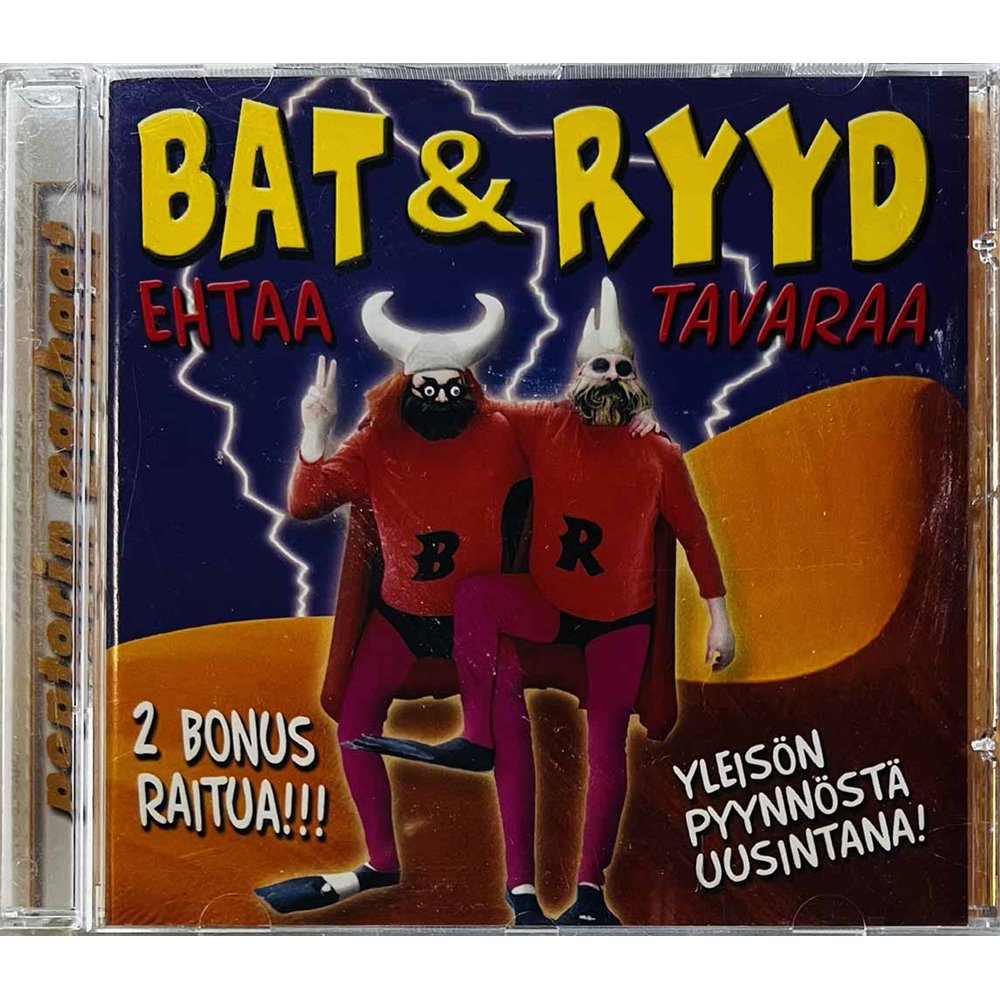 Bat & Ryyd CD Ehtaa tavaraa  kansi EX levy EX Käytetty CD
