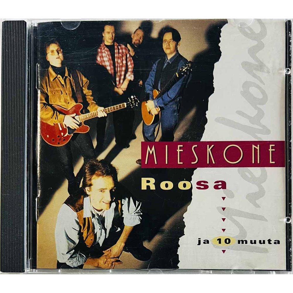 Mieskone CD Roosa ja 10 muuta  kansi EX levy EX Käytetty CD