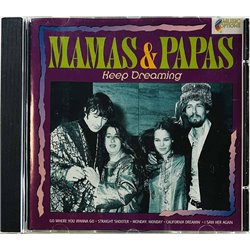 Mamas & Papas CD Keep Dreaming  kansi EX levy EX Käytetty CD