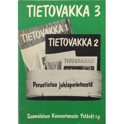 Perustietoa juhlaperinteestä : Tietovakka 3 Suomalaisen kansantanssin ystävät - Något använd bok