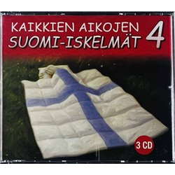 Anki, Jormas, Yö, PMMP, Topi Sorsakoski CD Kaikkien aikojen Suomi-iskelmät osa 4 3CD  kansi EX levy EX- Käytetty CD