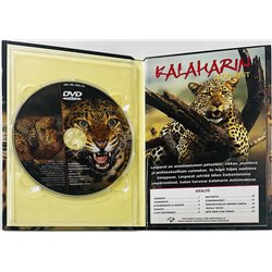DVD - Pedot lähikuvassa DVD Kalaharin Leopardit 10  kansi EX levy EX Käytetty DVD