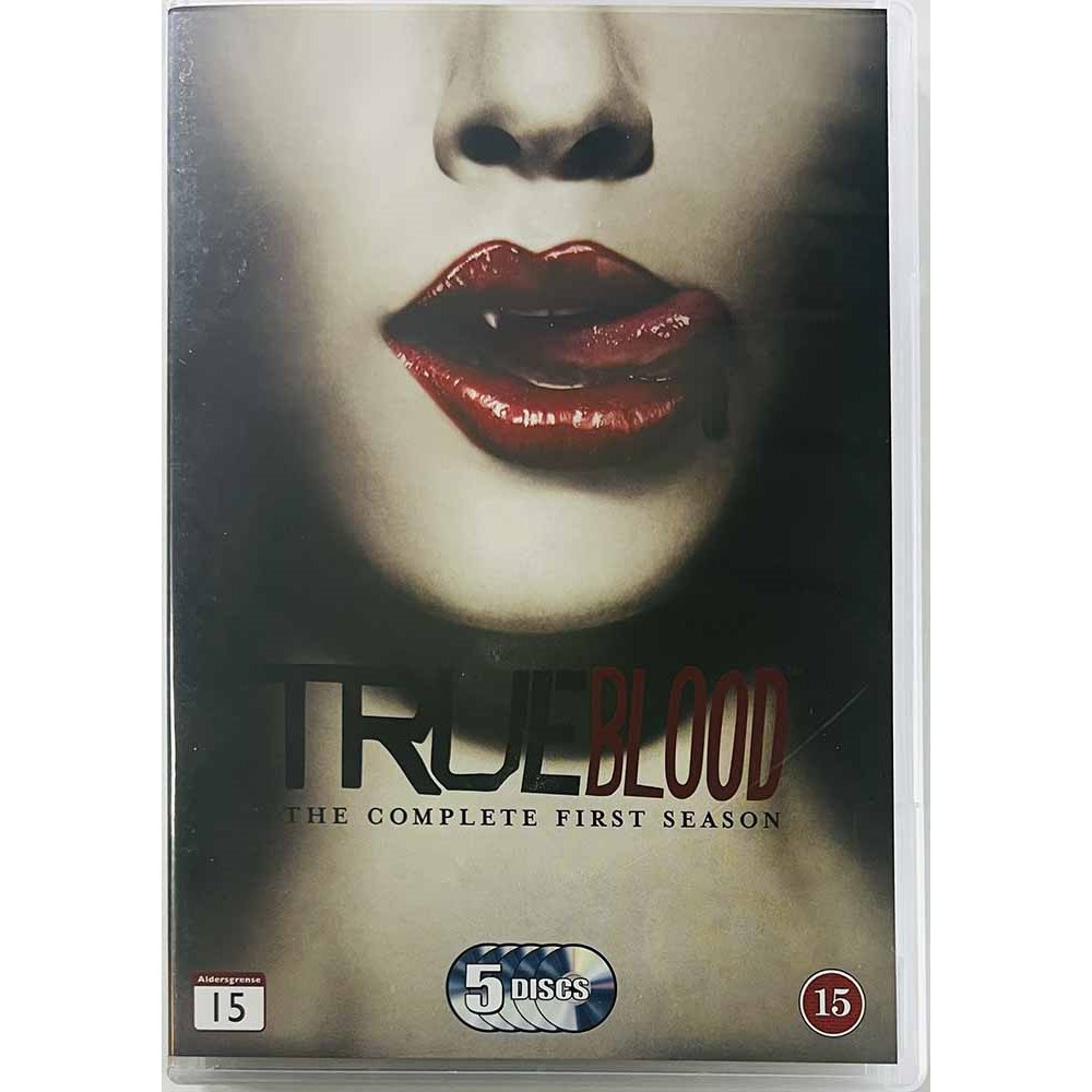 DVD - Elokuva DVD True Blood kausi 1 5DVD  kansi EX levy EX Käytetty DVD