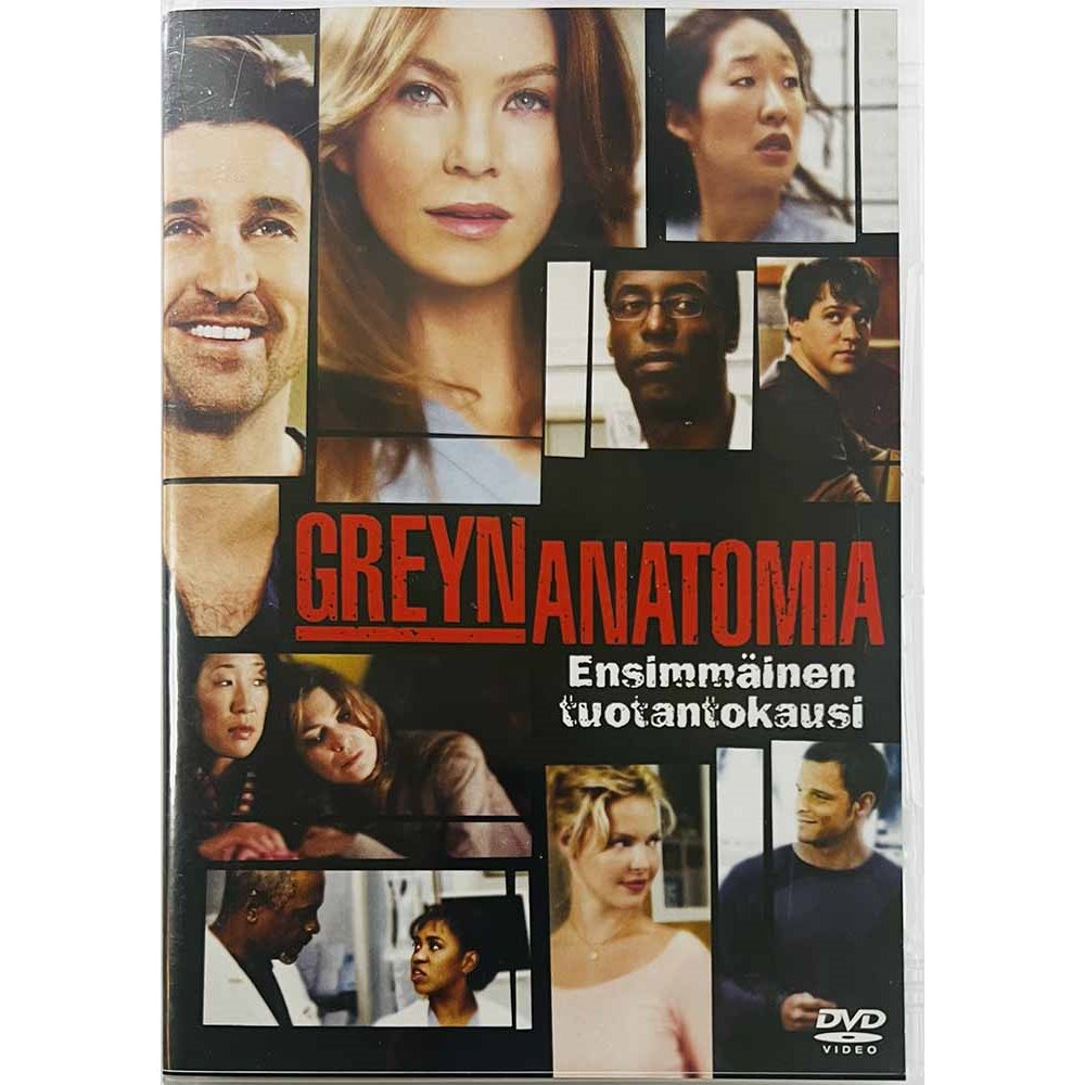 DVD - Elokuva 2005  Greyn Anatomia kausi 1 2DVD DVD Begagnat