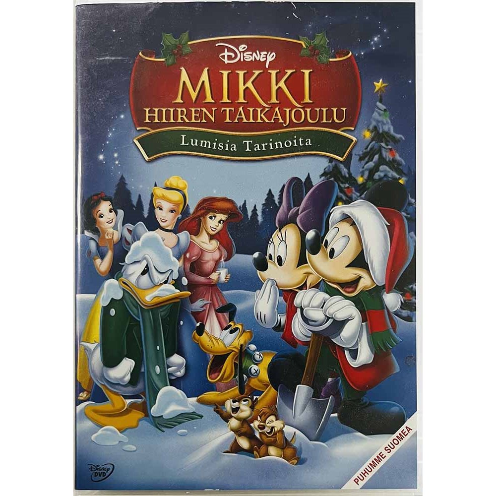 DVD - Elokuva 2001  Mikki Hiiren taikajoulu lumisia tarinoita DVD Begagnat