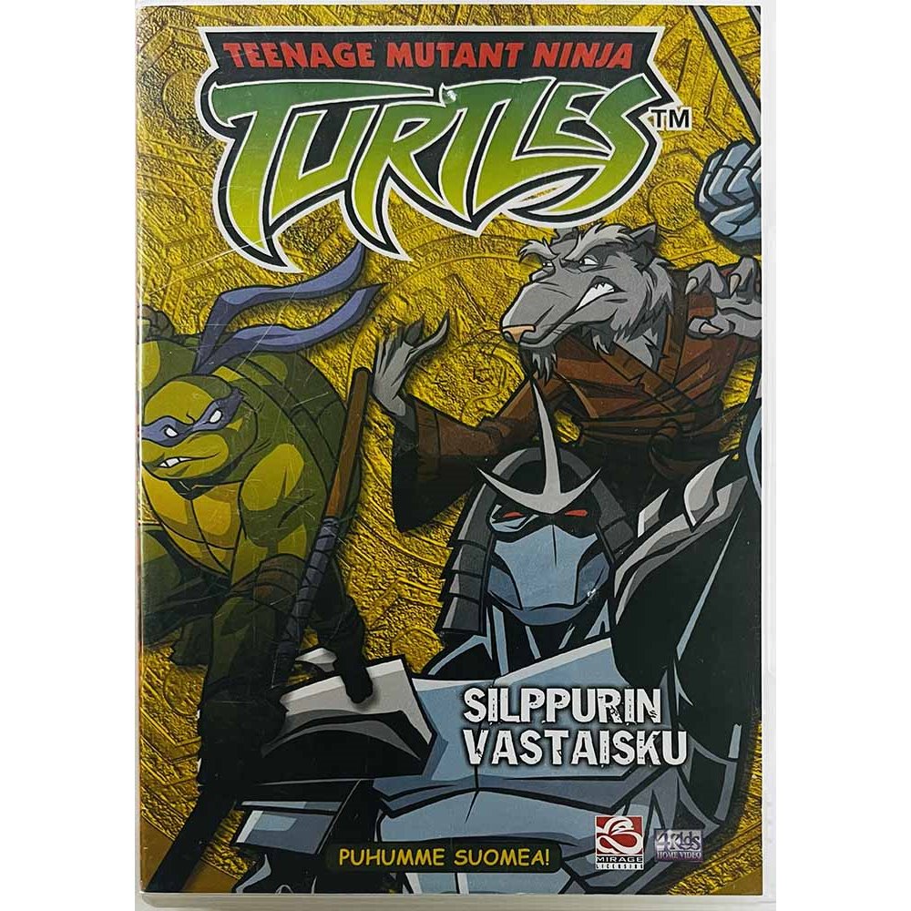 DVD - Elokuva 2004  Teenage mutant ninja turtles 6 Silppurin vastaisku DVD Begagnat