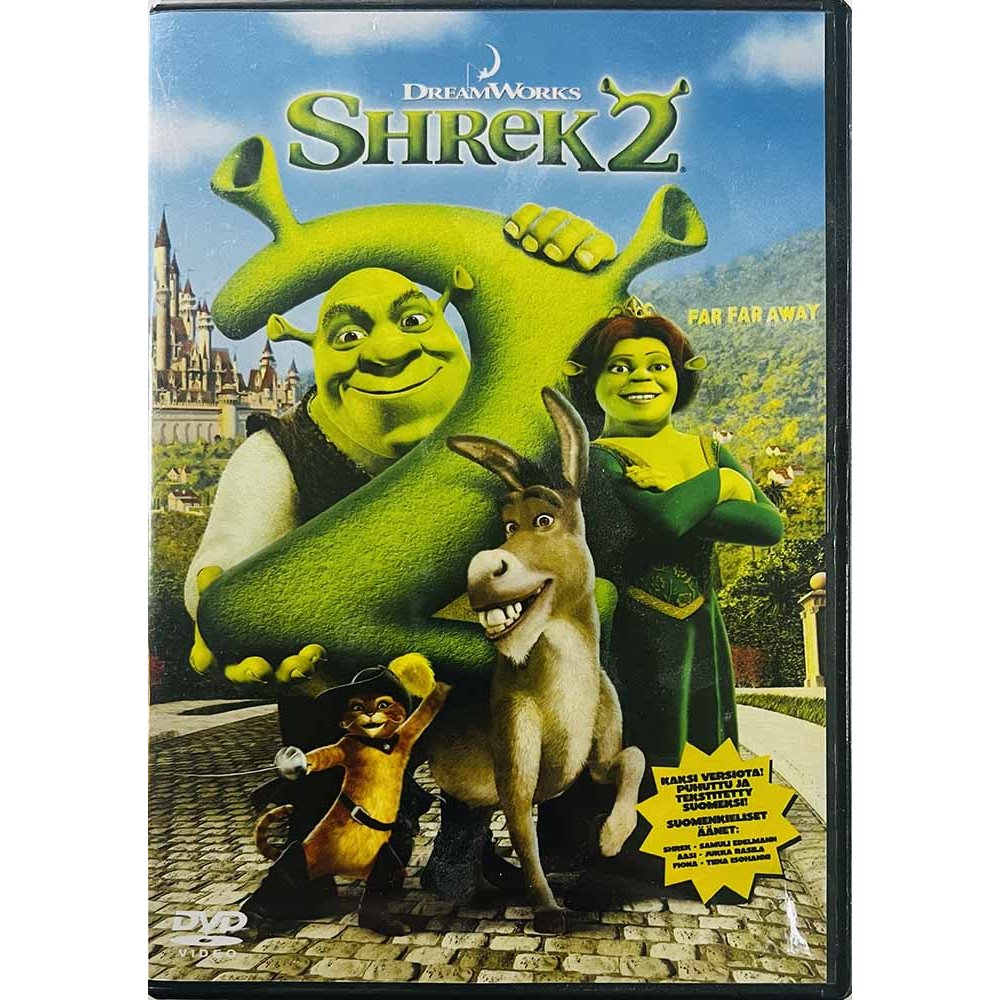 DVD - Elokuva 2006  Shrek 2 DVD Begagnat