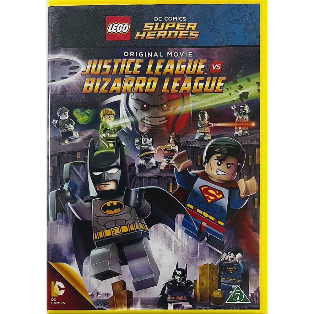 DVD - Elokuva 2015  Lego Justice league vs. Bizarro league DVD Begagnat