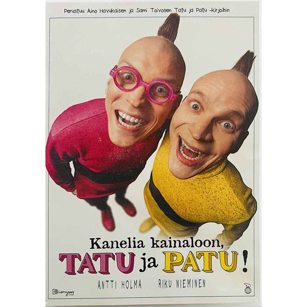 DVD - Elokuva 2016  Tatu ja Patu kanelia kainaloon DVD Begagnat