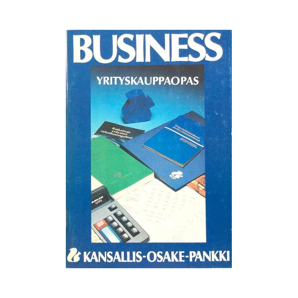 Kansallis-Osake-Pankki : Business yrityskauppaopas - Used book