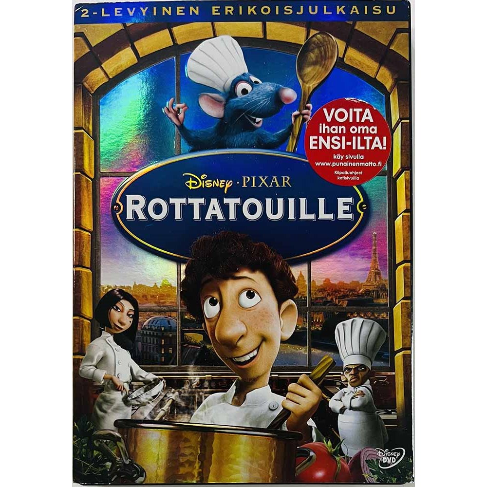DVD - Elokuva 2007  Rottatouille 2DVD DVD Begagnat