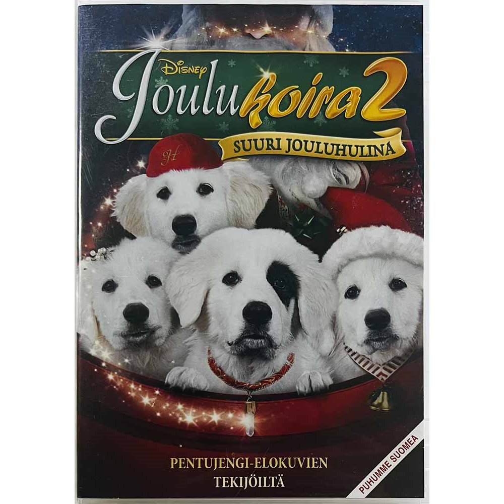 DVD - Elokuva 2012  Joulukoira 2 suuri jouluhulina DVD Begagnat