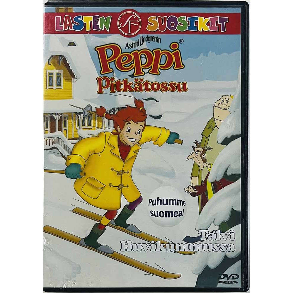 DVD - Elokuva 1997  Peppi Pitkätossu talvi huvikummussa DVD Begagnat