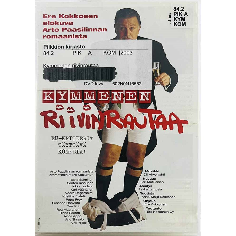 DVD - Elokuva 2002  Kymmenen riivinrautaa DVD Begagnat