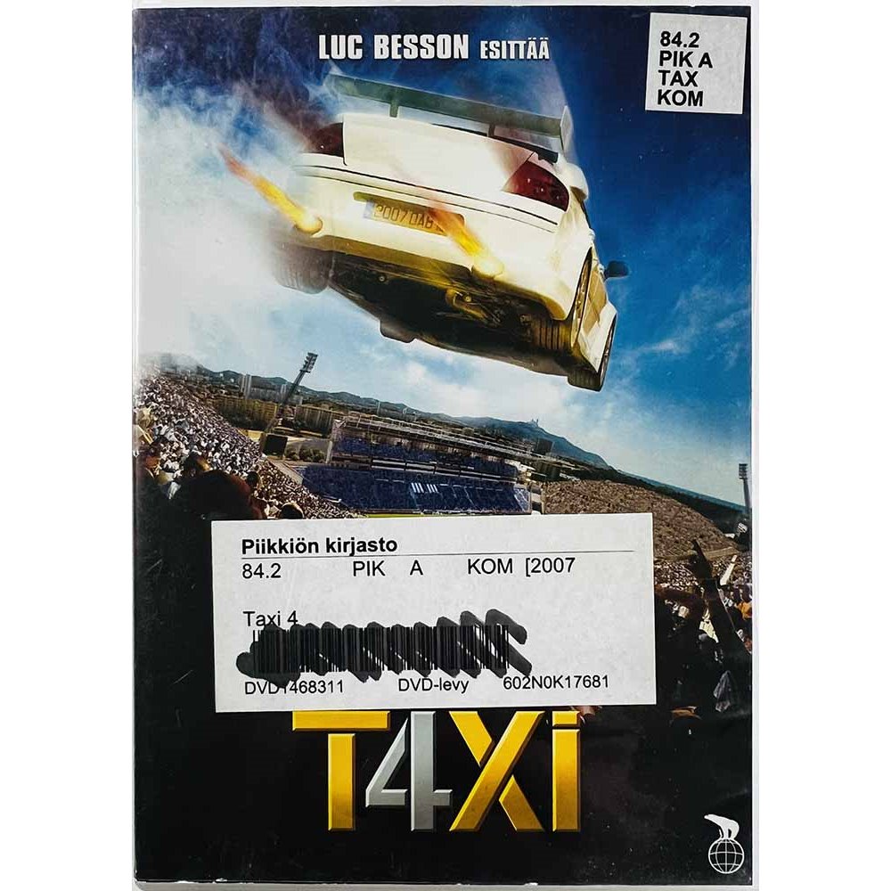 DVD - Elokuva 2006  Taxi DVD Begagnat