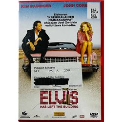DVD - Elokuva DVD Elvis has left the building  kansi EX levy VG+ Käytetty DVD