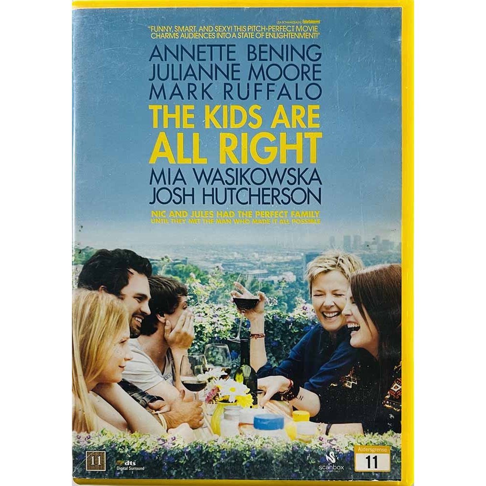 DVD - Elokuva DVD The kids are al right  kansi EX levy EX- Käytetty DVD