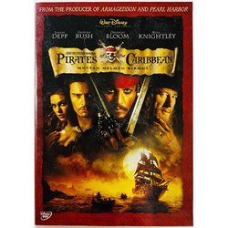 DVD - Elokuva DVD Pirates of the Caribbean  kansi EX levy EX Käytetty DVD