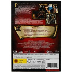 DVD - Elokuva DVD Pirates of the Caribbean  kansi EX levy EX Käytetty DVD