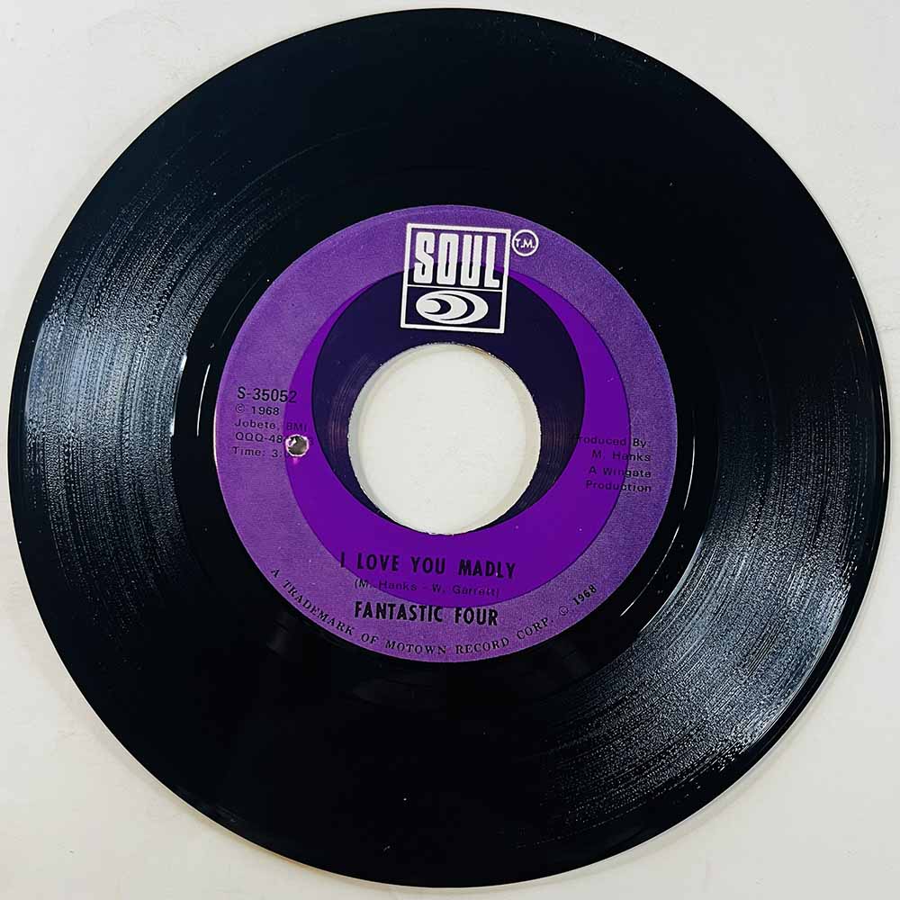 Fantastic Four 1968 S-35052 I Love You Madly begagnad singelskiva