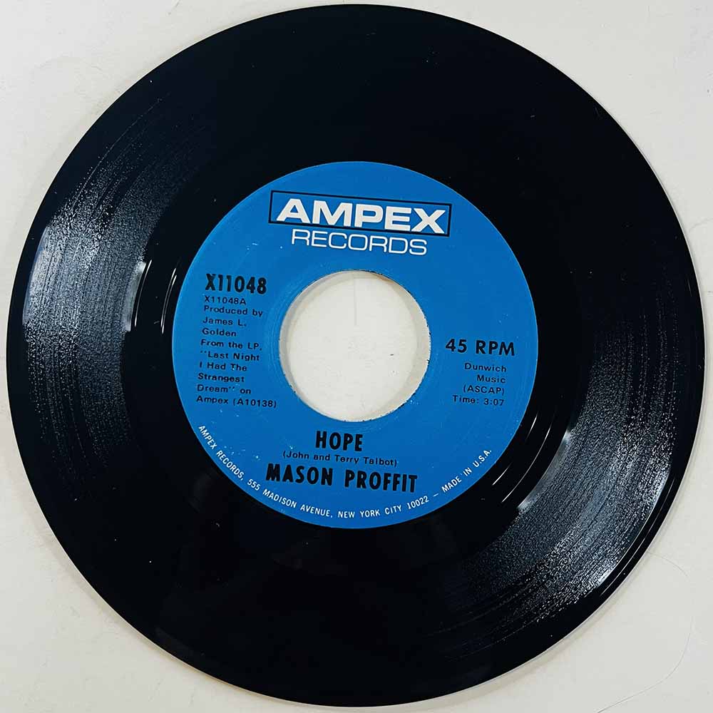 Mason Proffit 1972 X11048 Hope begagnad singelskiva