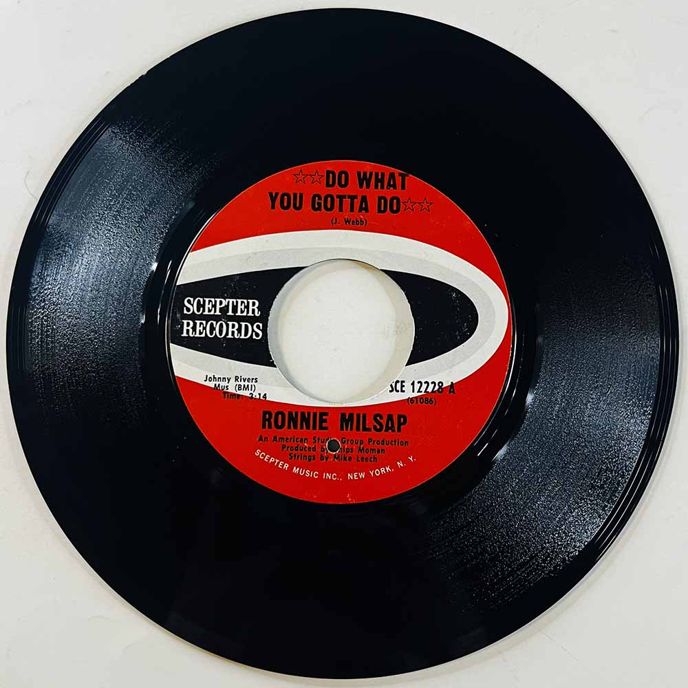 Milsap Ronnie 1968 SCE 12228 Do What You Gotta Do / Mr. Mailman begagnad singelskiva