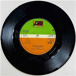 Yes Käytetty 7” ei kuvakantta Don't Kill The Whale  kansi Ei kuvakantta levy EX käytetty vinyylisingle