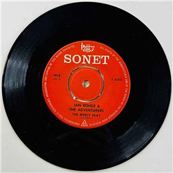 Jan Rohde & The Adventurers (2) 1963 T 6502 The Mercy Beat begagnad singelskiva