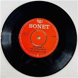 Jan Rohde & The Adventurers (2) Käytetty 7” ei kuvakantta The Mercy Beat  kansi Ei kuvakantta levy VG- käytetty vinyylisingle