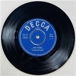 Rolling Stones 1967 45-F 12546 Let's Spend The Night Together / Ruby Tuesday begagnad singelskiva