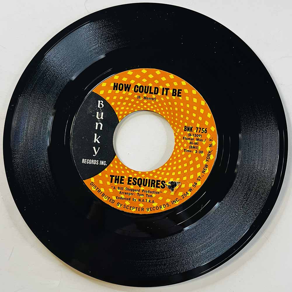 Esquires Käytetty 7” ei kuvakantta How Could It Be / I Know I Can  kansi Ei kuvakantta levy EX- käytetty vinyylisingle