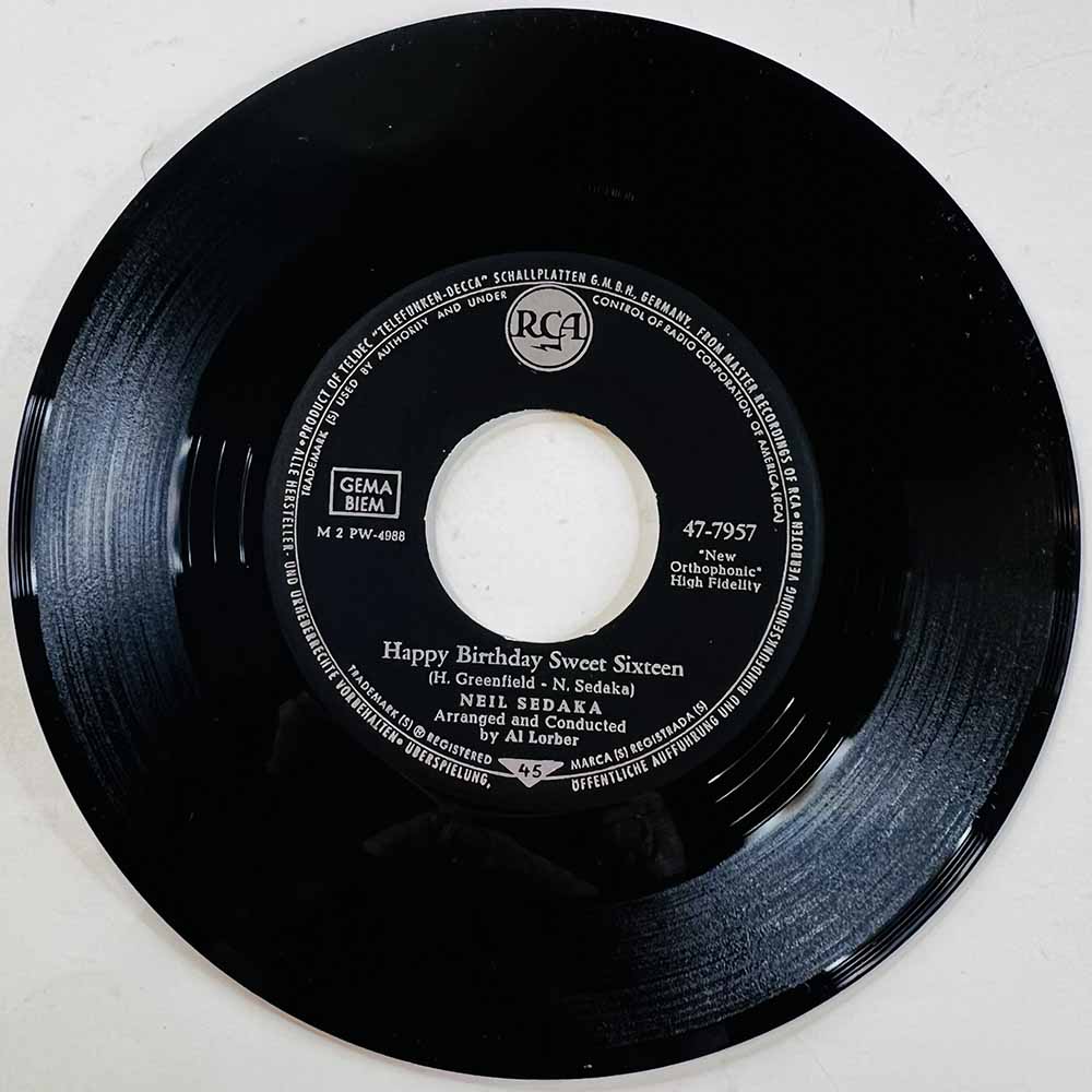 John D. Loudermilk Käytetty 7” ei kuvakantta Callin' Doctor Casey / Oh How Sad  kansi Ei kuvakantta levy VG+ käytetty vinyylisin