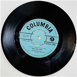 Conny Froboess Käytetty 7” ei kuvakantta Zwei Kleine Italiener / Hallo, Hallo, Hallo  kansi Ei kuvakantta levy EX- käytetty viny