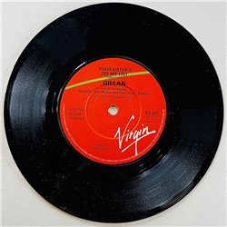 Gillan Käytetty 7” ei kuvakantta Trouble  kansi Ei kuvakantta levy VG- käytetty vinyylisingle