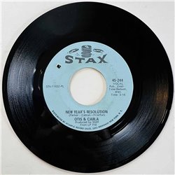 Otis Redding & Carla Thomas Käytetty 7” ei kuvakantta Lovey Dovey / New Year's Resolution  kansi Ei kuvakantta levy EX- käytetty