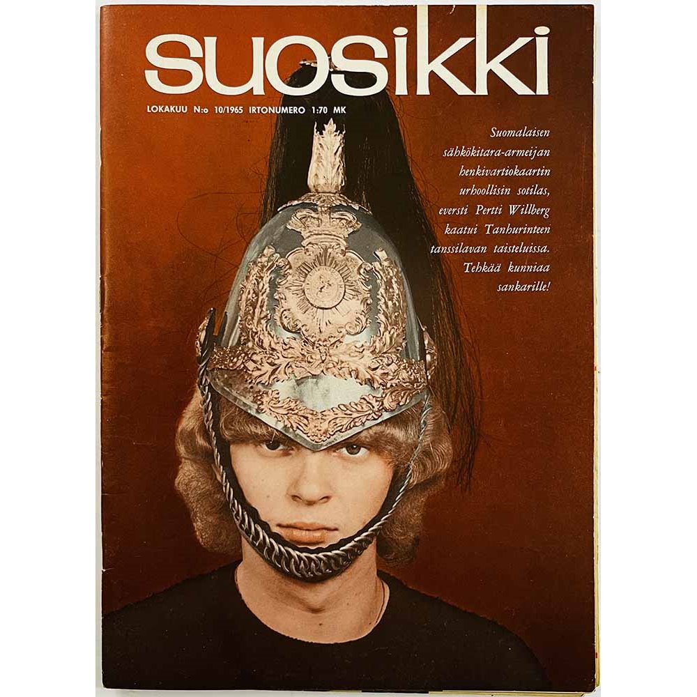 Suosikki 1965 10 mukana juliste Elvis, Jormas aikakauslehti