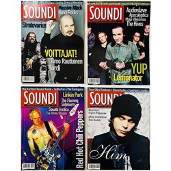 Soundi vuosikerta : 2003 1-12 heinäkuu kaksoisnumero 11 lehteä - begagnade magazine