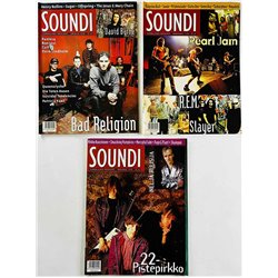 Soundi vuosikerta : 1994 1-12 helmikuu kaksoisnumero 11 lehteä - begagnade magazine