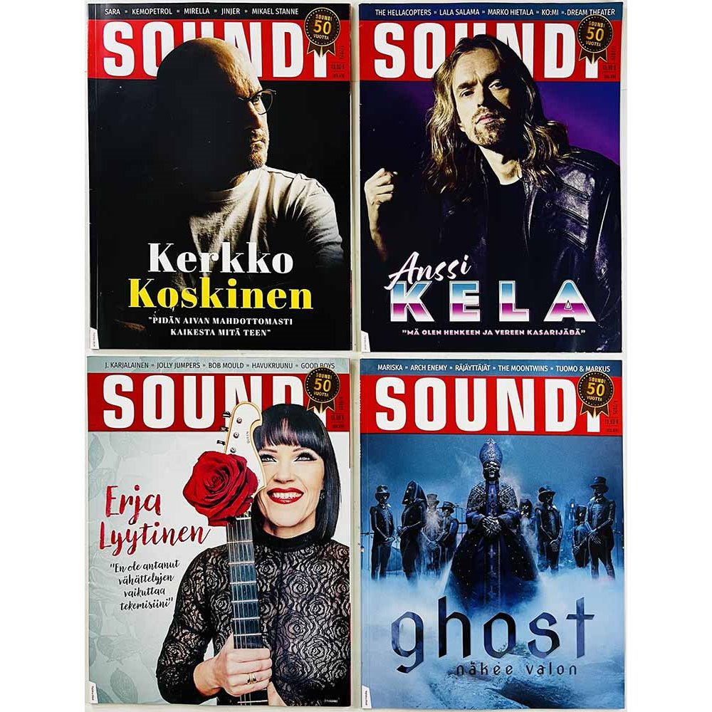 Soundi vuosikerta : 2025 10 numeroa 1-10 - begagnade magazine