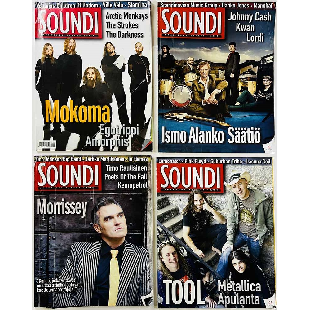 Soundi vuosikerta : 2006 1-12 - begagnade magazine