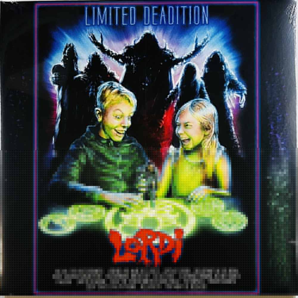 Lordi 2025 1.0158 Limited Deadition, fangoria neon green vinyl LP