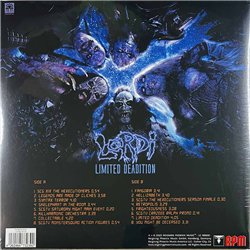 Lordi 2025 1.0158 Limited Deadition, fangoria neon green vinyl LP