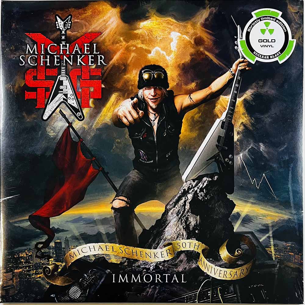 Michael Schenker Group 2021 NB 5162-2 Immortal, gold vinyl LP